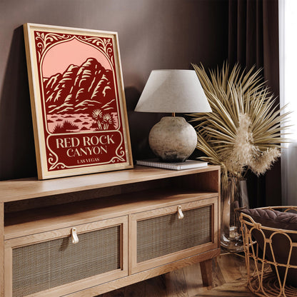 Red Rock Canyon Poster - Las Vegas Nevada Wall Art