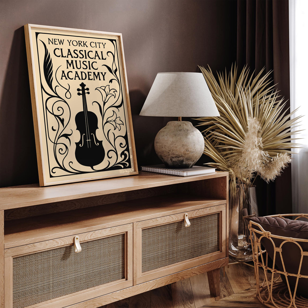 NYC Classical Music Academy Art Poster