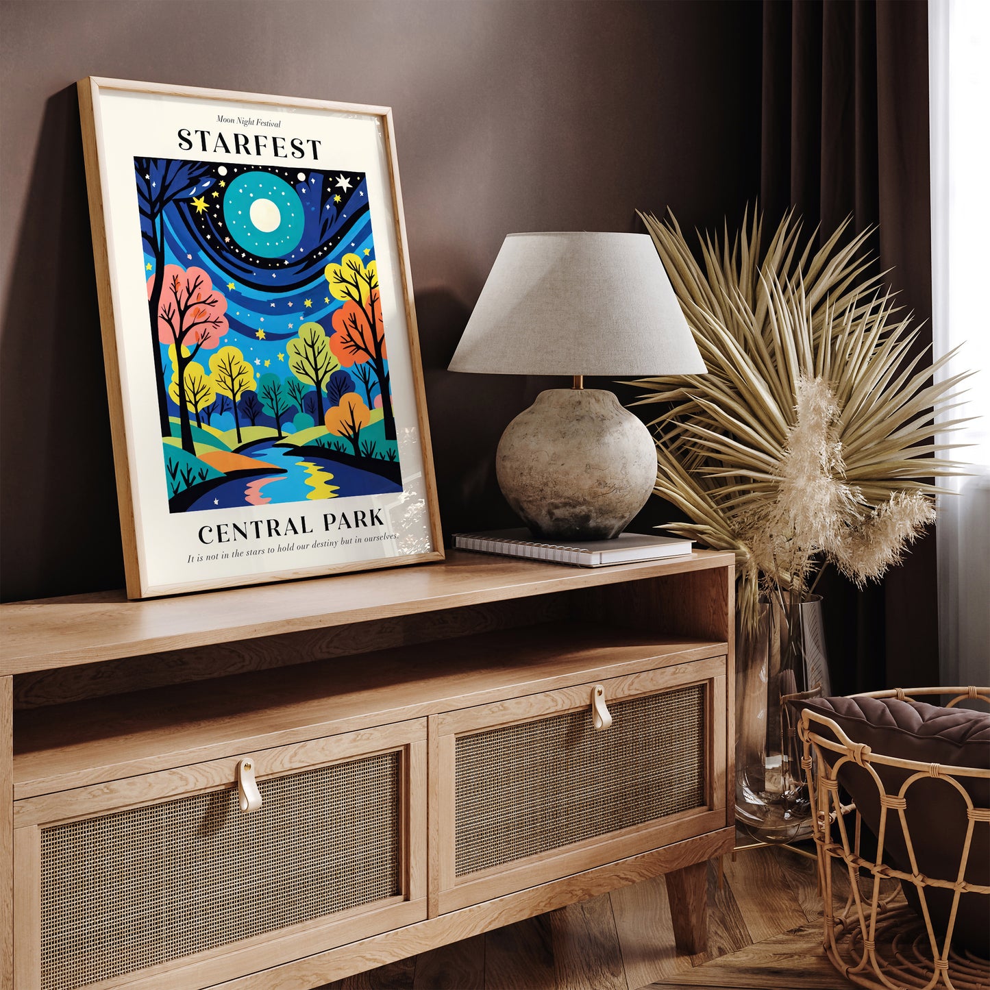 Starnight Festival NYC Art Print Wall Decor