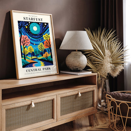 Starnight Festival NYC Art Print Wall Decor