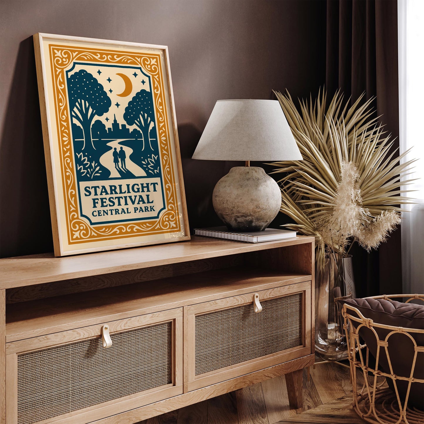 Starlight Festival Central Park NYC Poster