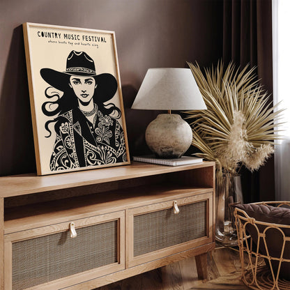 Country Music Festival Poster 2025