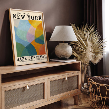 New York City Jazz Festival Poster - Music Wall Art