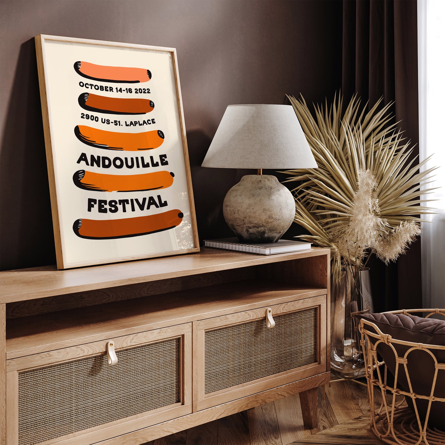 Andouille Sausage Festival 2022 Poster