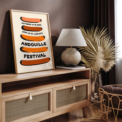 Andouille Sausage Festival 2022 Poster