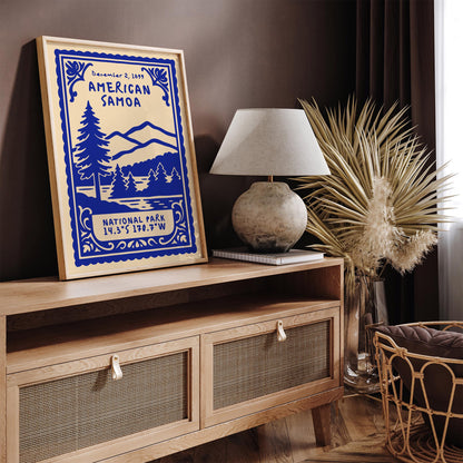 American Samoa National Park Poster