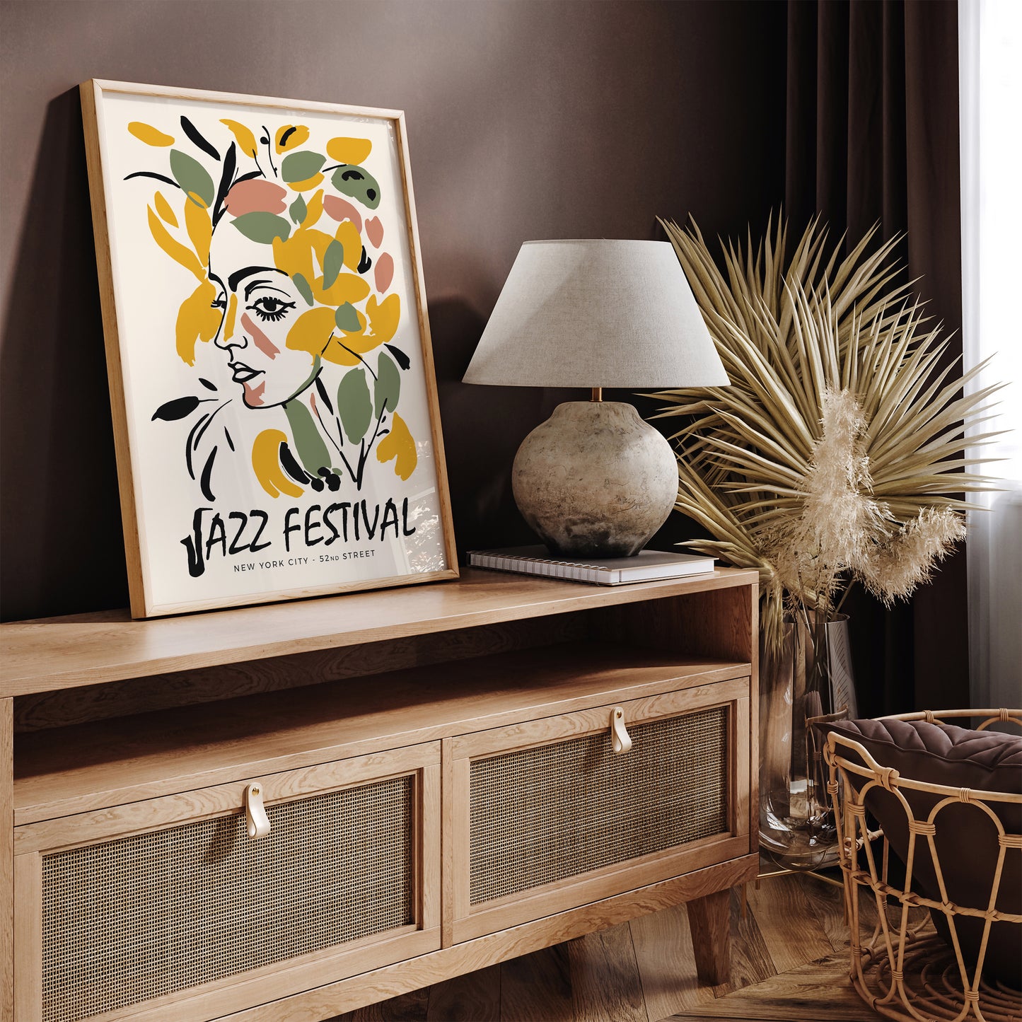 NYC Jazz Festival Poster Print