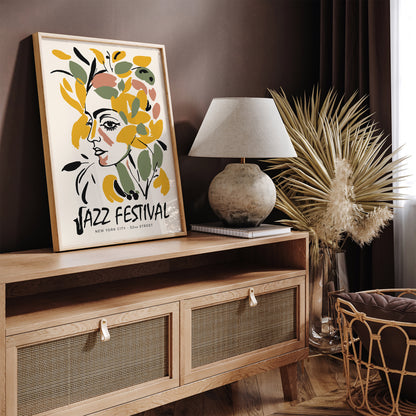 NYC Jazz Festival Poster Print