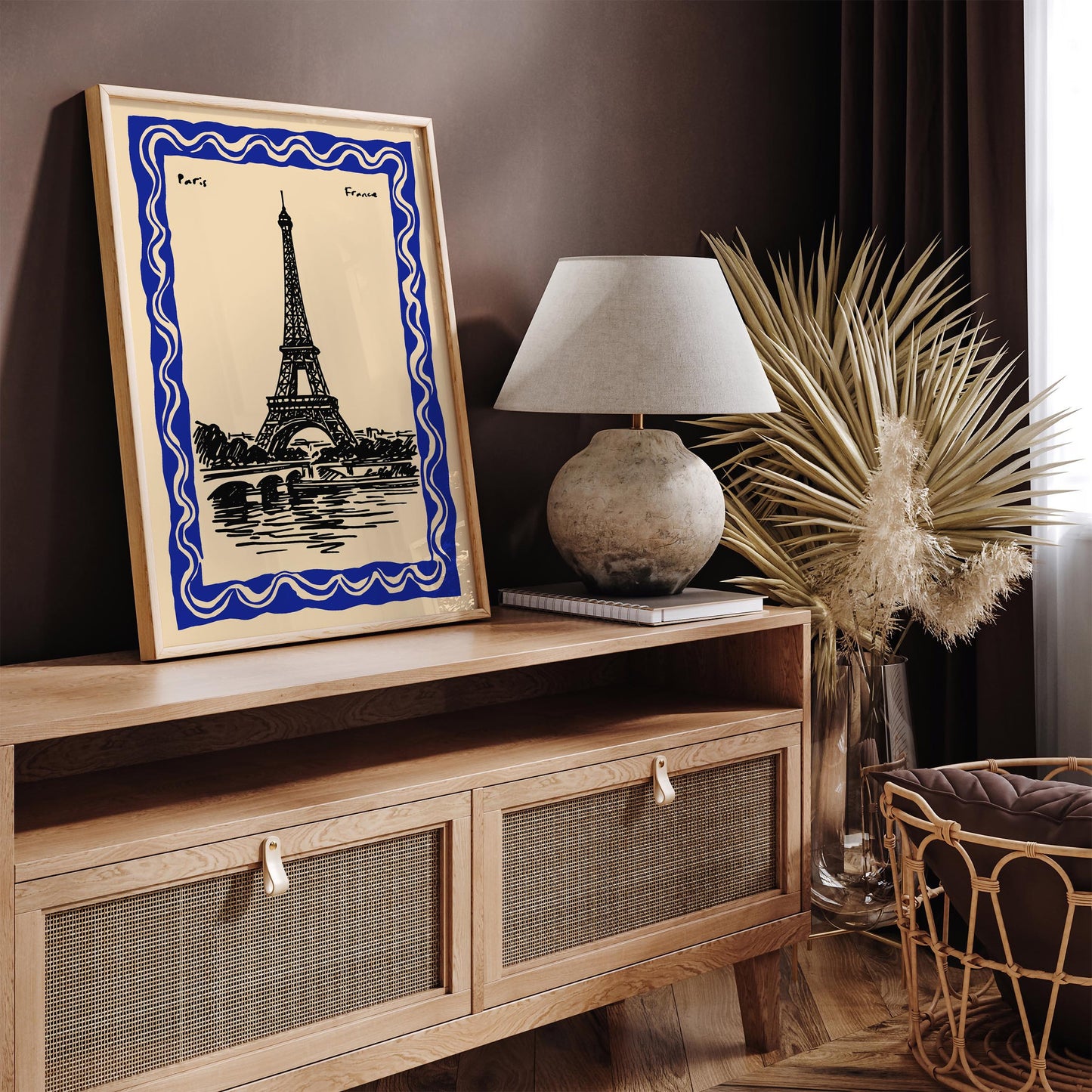 Paris France Poster - Eiffel Tower Wall Art 2026