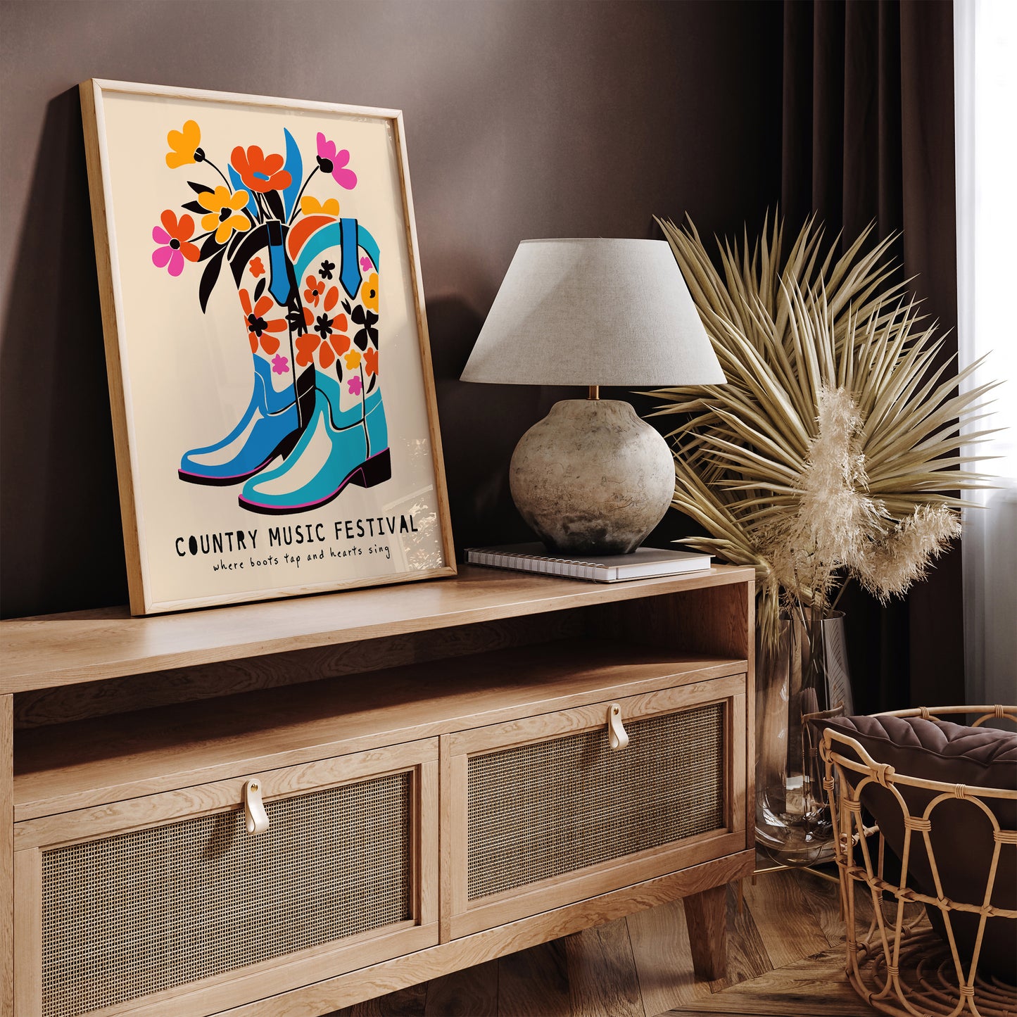 Country Music Festival Poster 2025