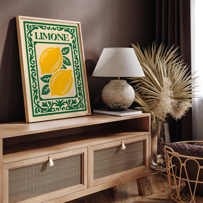 Limone Kitchen Poster 2026