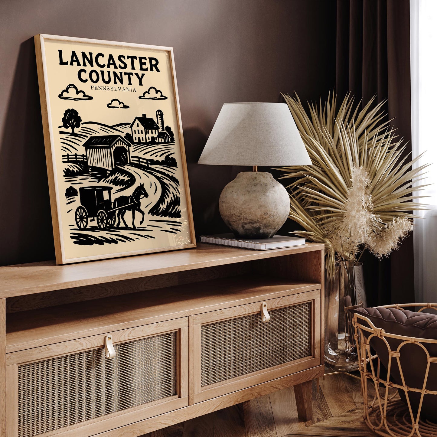 Lancaster California Poster