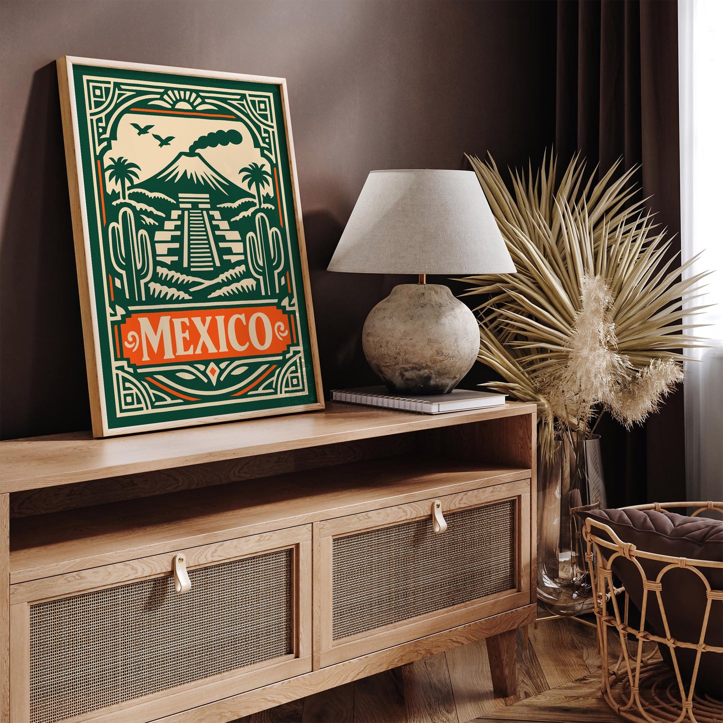 Mexico Travel Poster 2026 – Mexico Wall Art