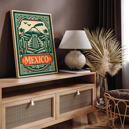 Mexico Travel Poster 2026 – Mexico Wall Art