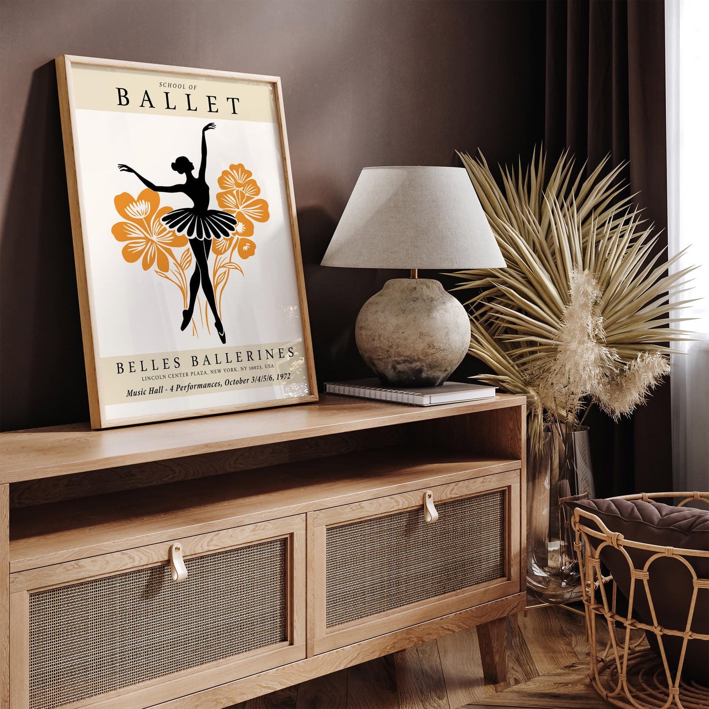 School of Ballet NYC Dance Poster