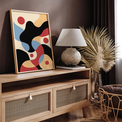 Mid Century Modern Abstract Wall Art