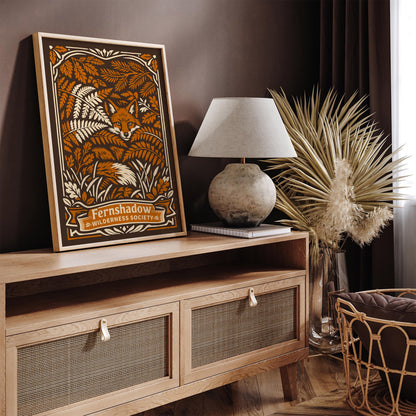 Fernshadow Wilderness Society Art Poster