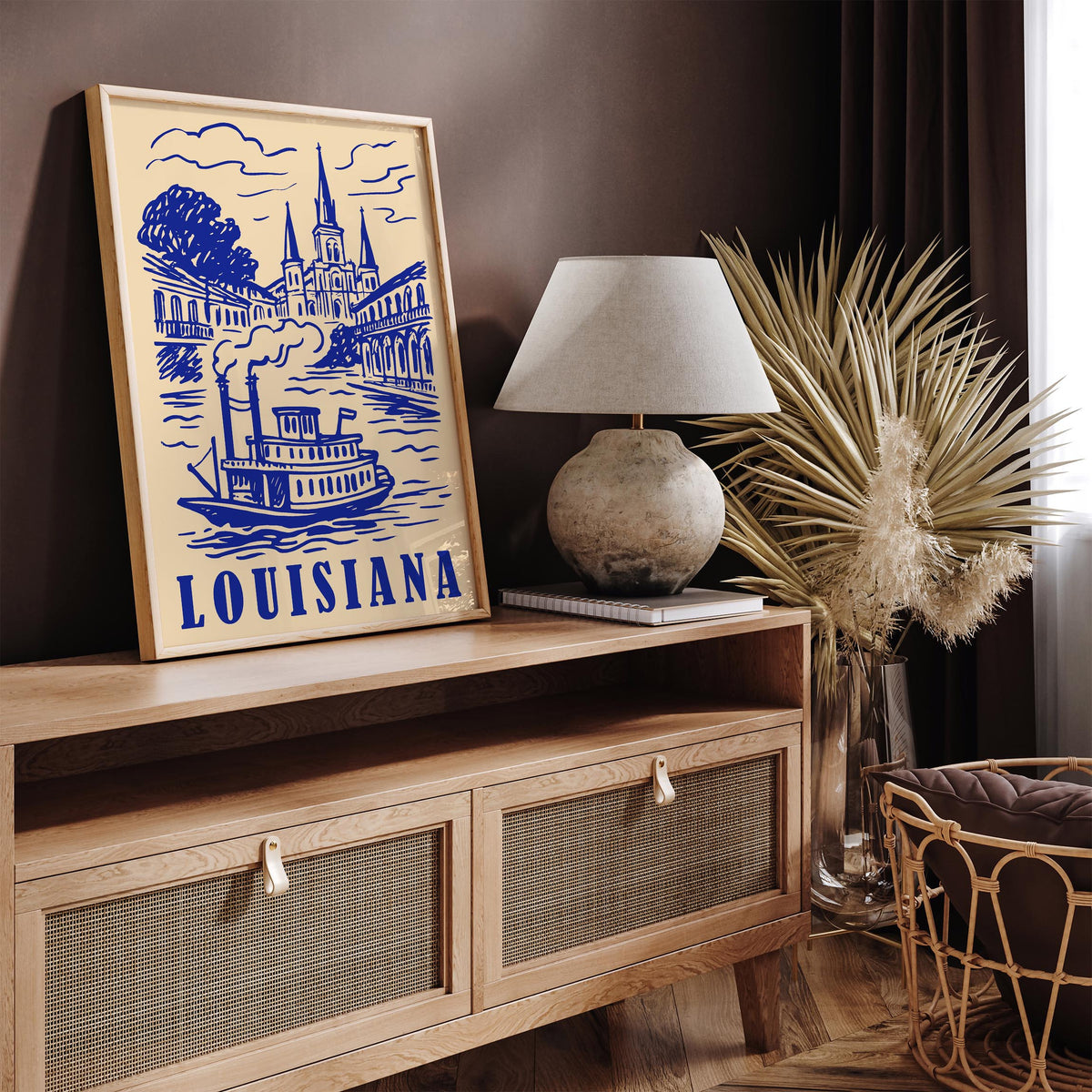 Louisiana Travel Poster