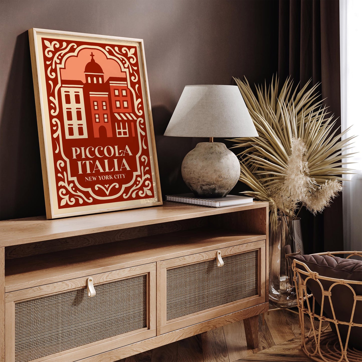 Piccola Italia New York City Poster