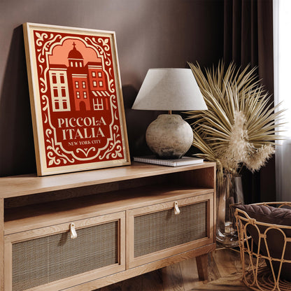 Piccola Italia New York City Poster