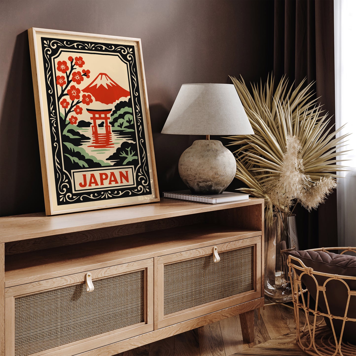 Japan Scenic Travel Poster