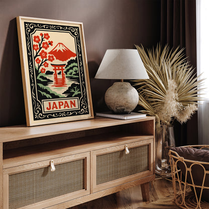 Japan Scenic Travel Poster