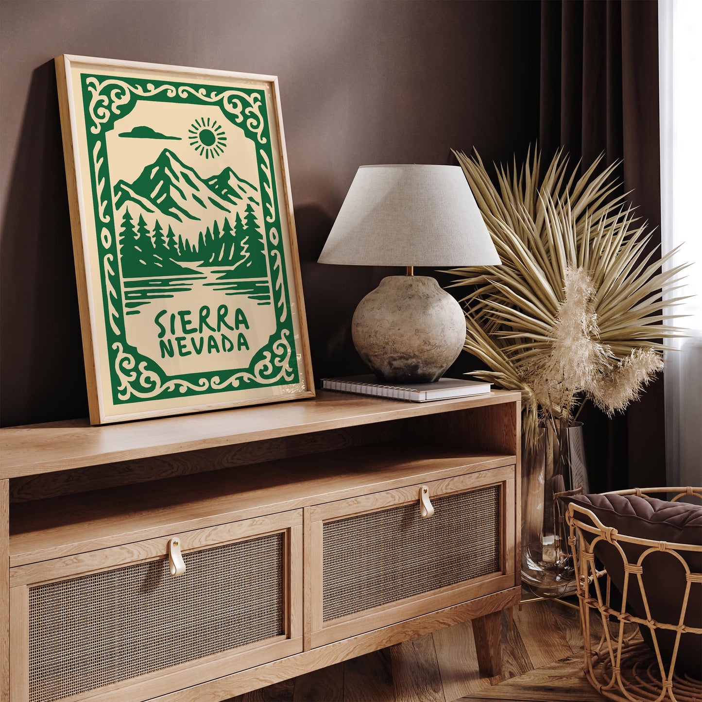 Sierra Nevada California Poster