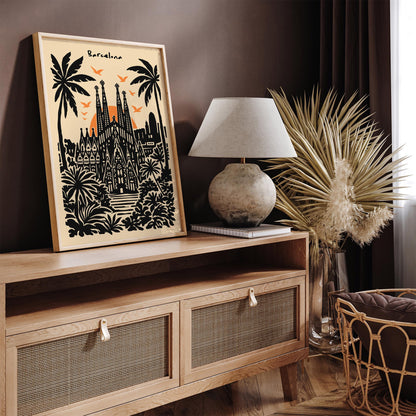 Sagrada Familia Barcelona Poster
