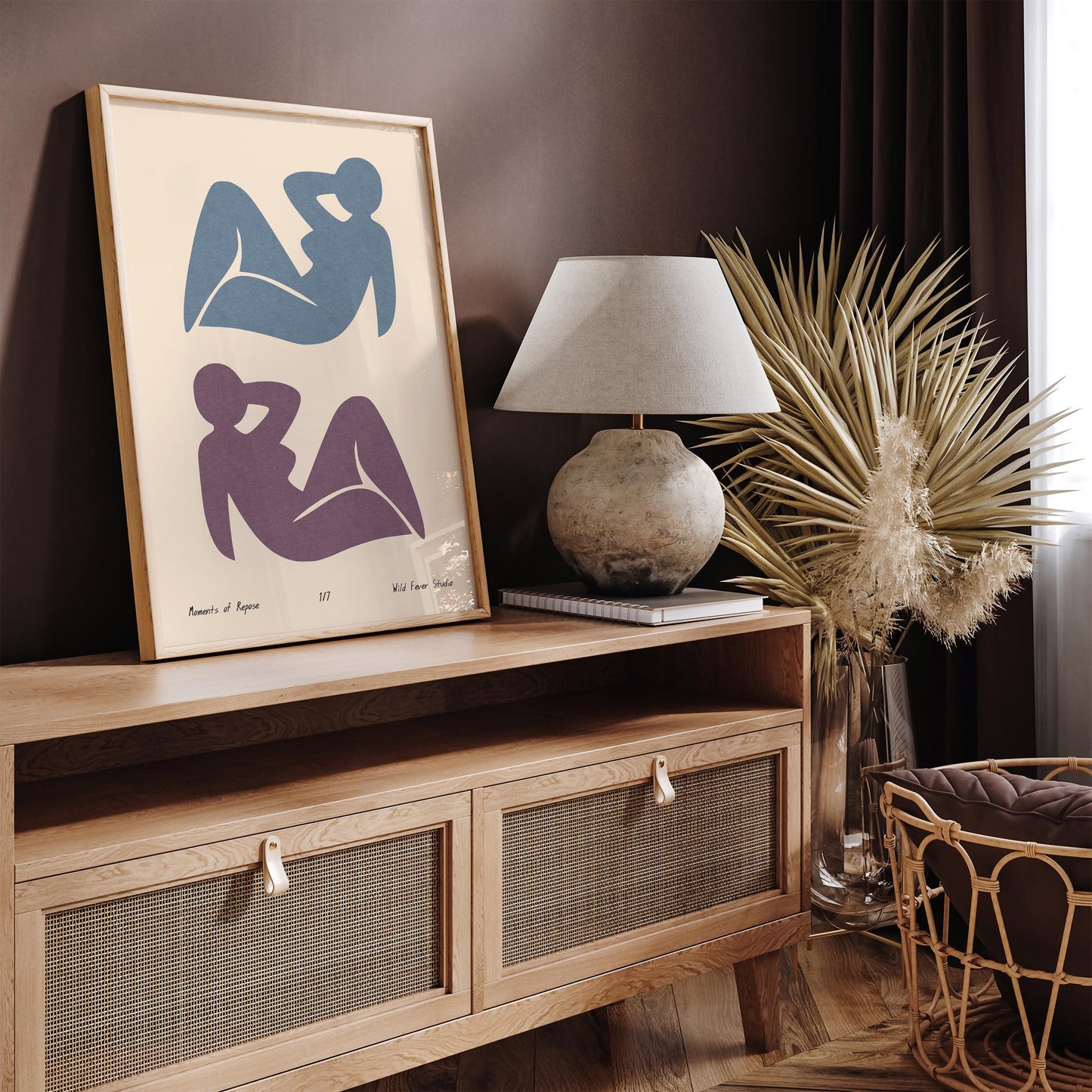 Moments of Repose Wall Art Print