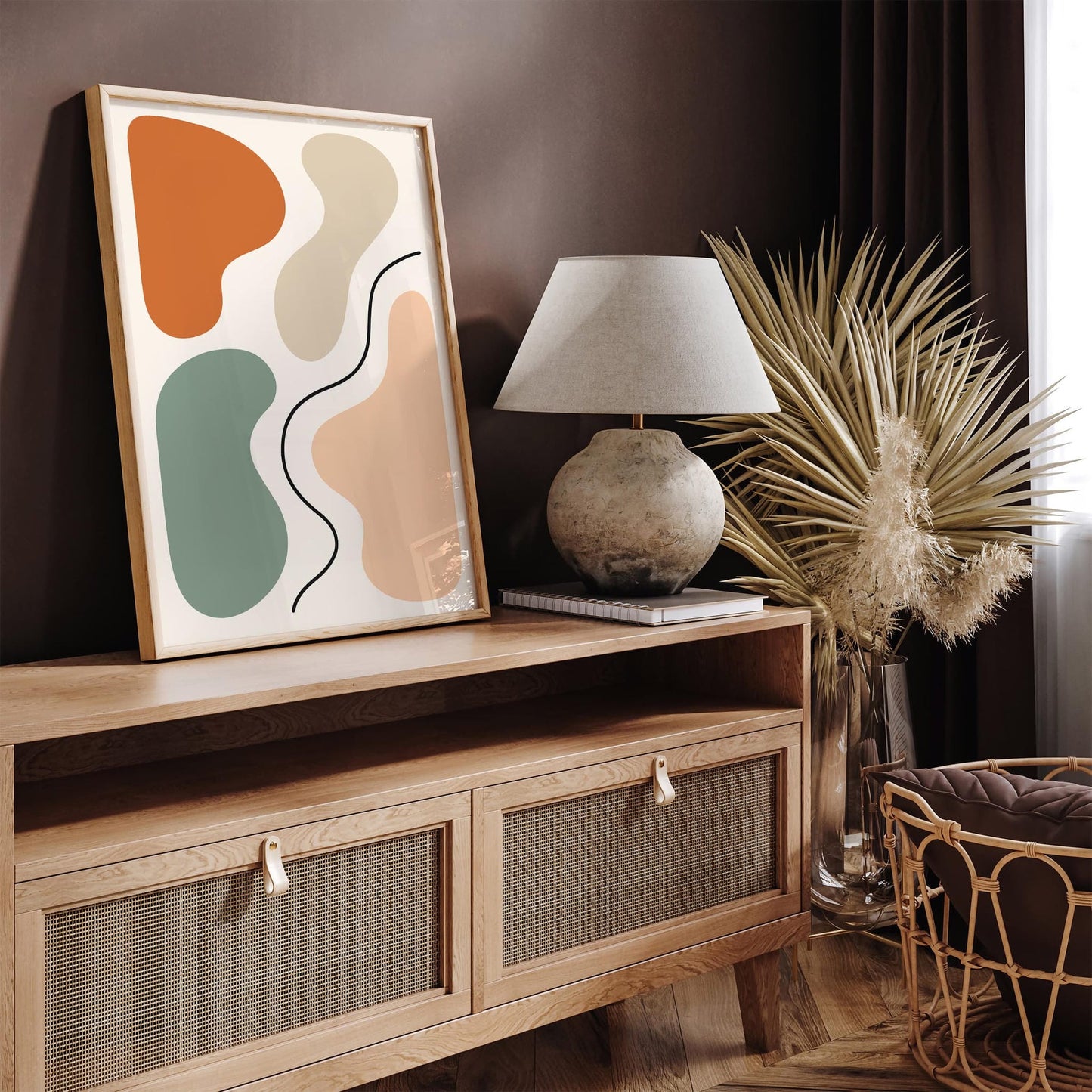 Aesthetic Abstract Wall Art 2025