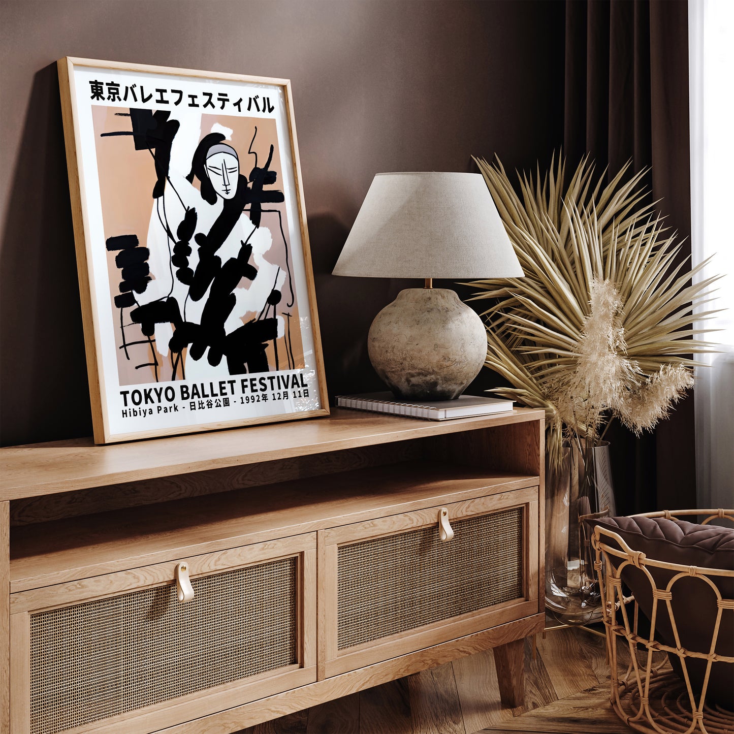 Tokyo Ballet Festival Japanese 1992 Poster