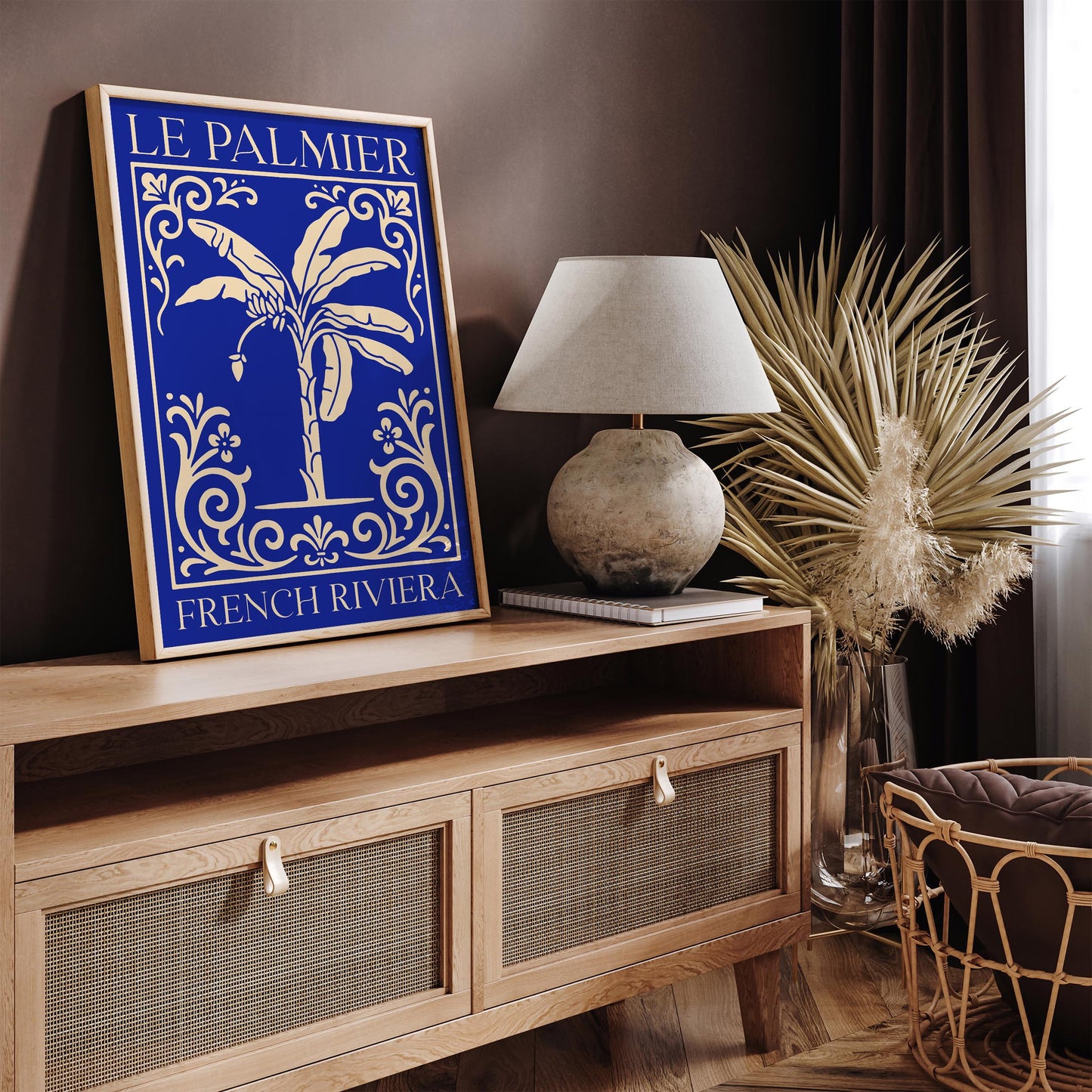 Le Palmier Poster