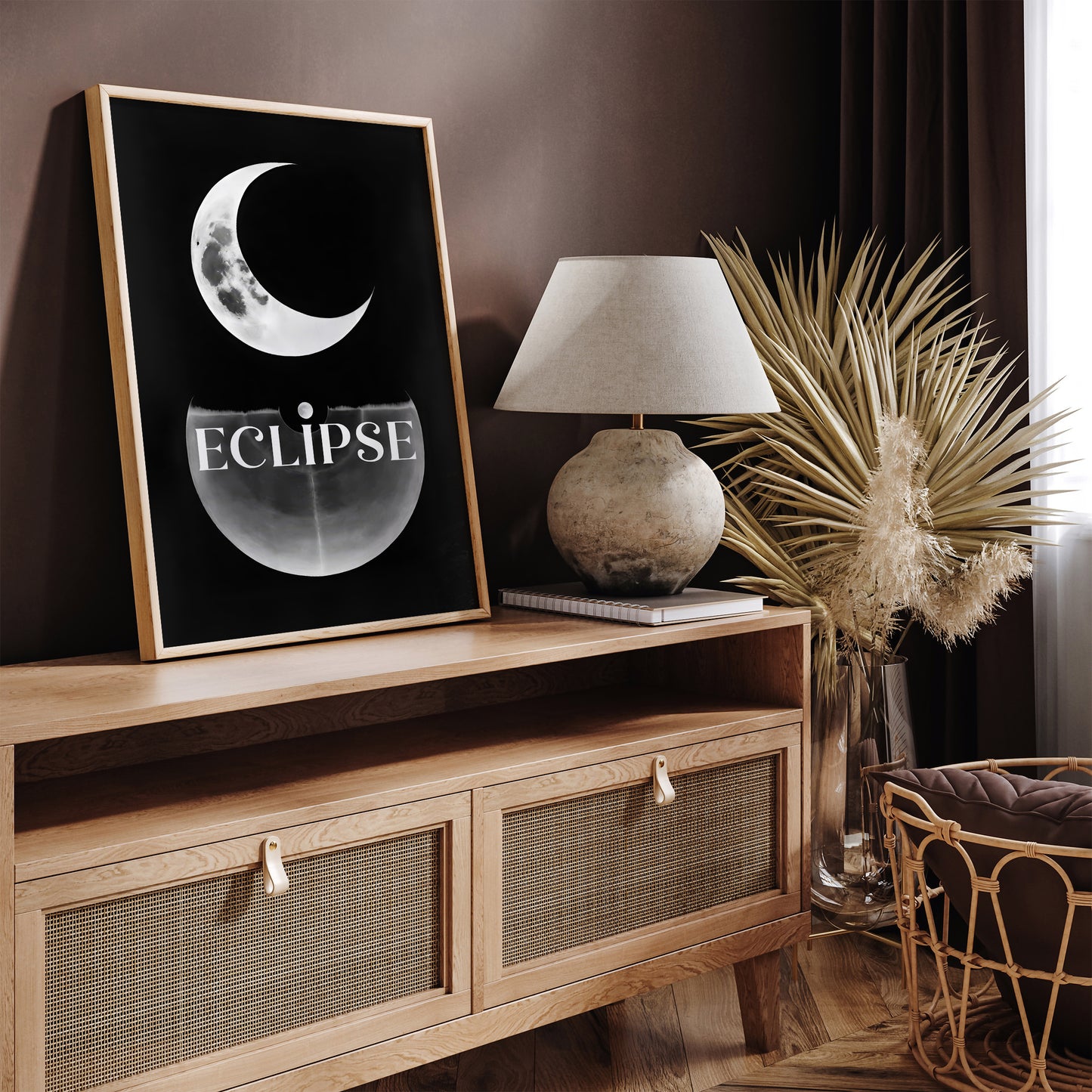 Eclipse Black Moon Magic Poster