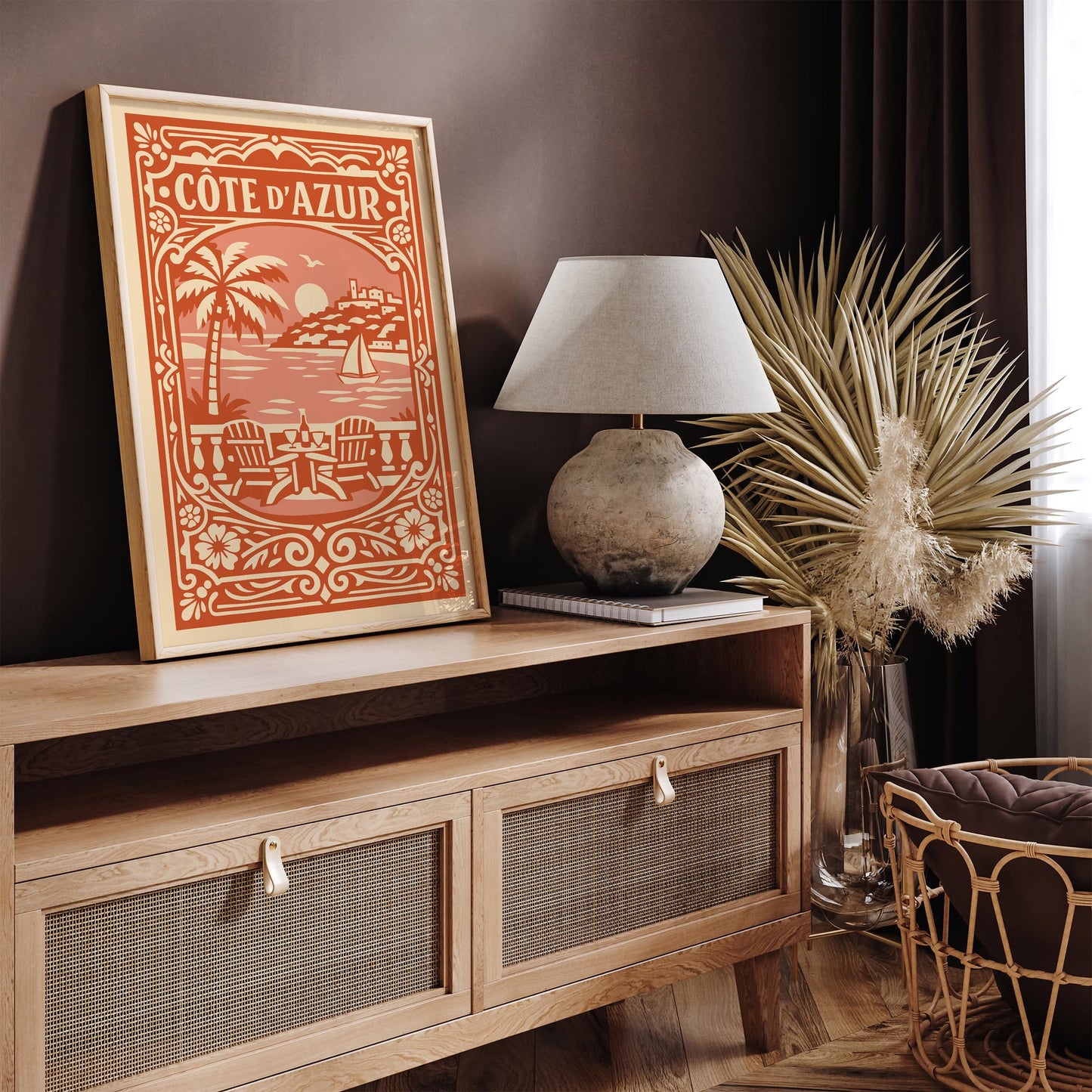 Côte d’Azur Poster - Travel Wall Art