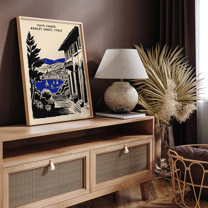 Amalfi Coast Italy Poster
