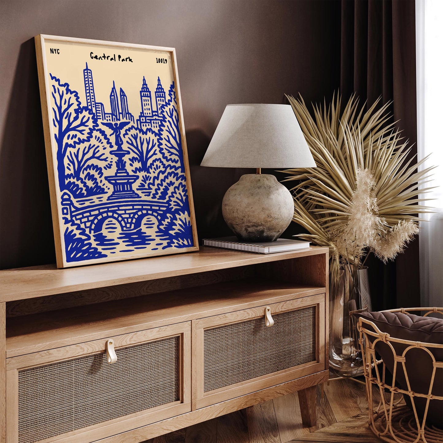 Central Park NYC Poster - New York City Wall Art Print