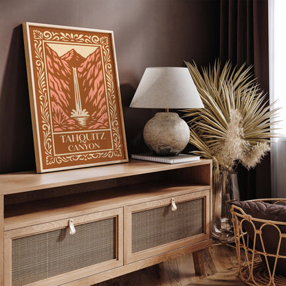 Tahquitz Canyon Palm Springs Poster