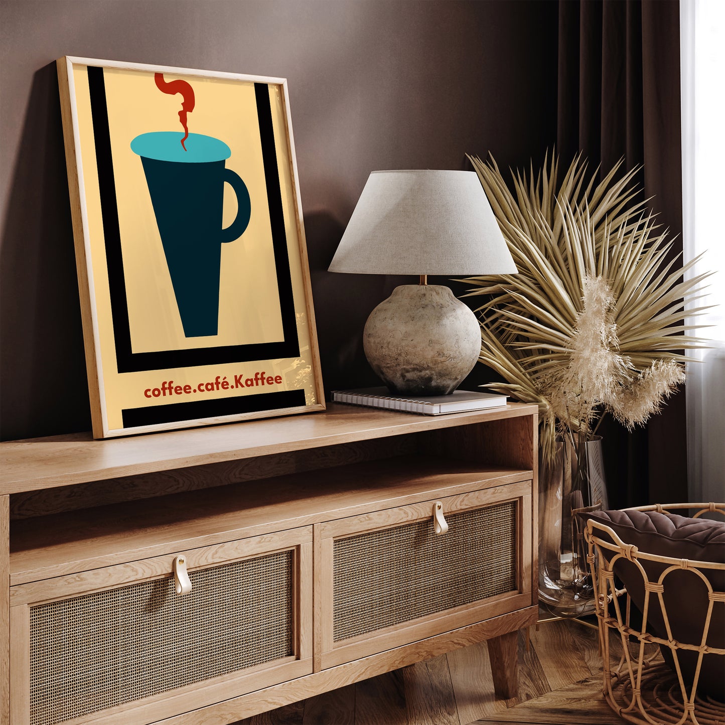 Minimalist Retro Coffee Poster