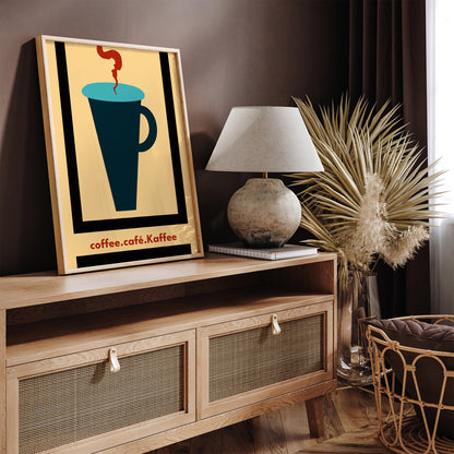 Minimalist Retro Coffee Poster