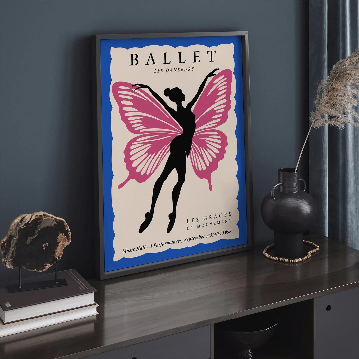 Ballet Butterfly Art Print 2025