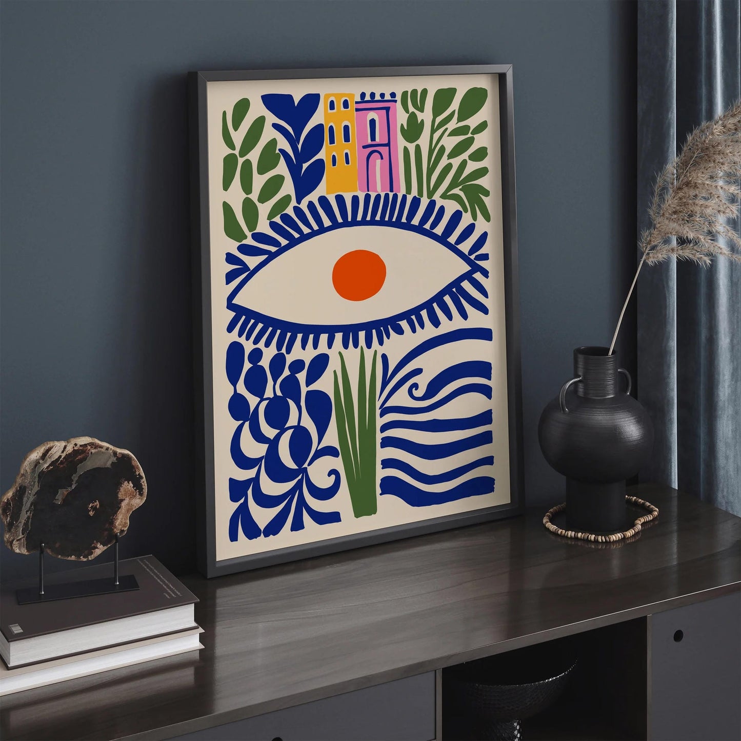Abstract Modern Eye Poster