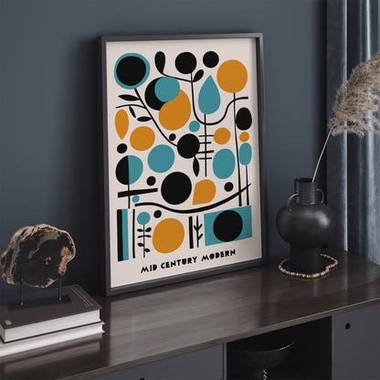 Mid Century Modern Living Room Wall Art