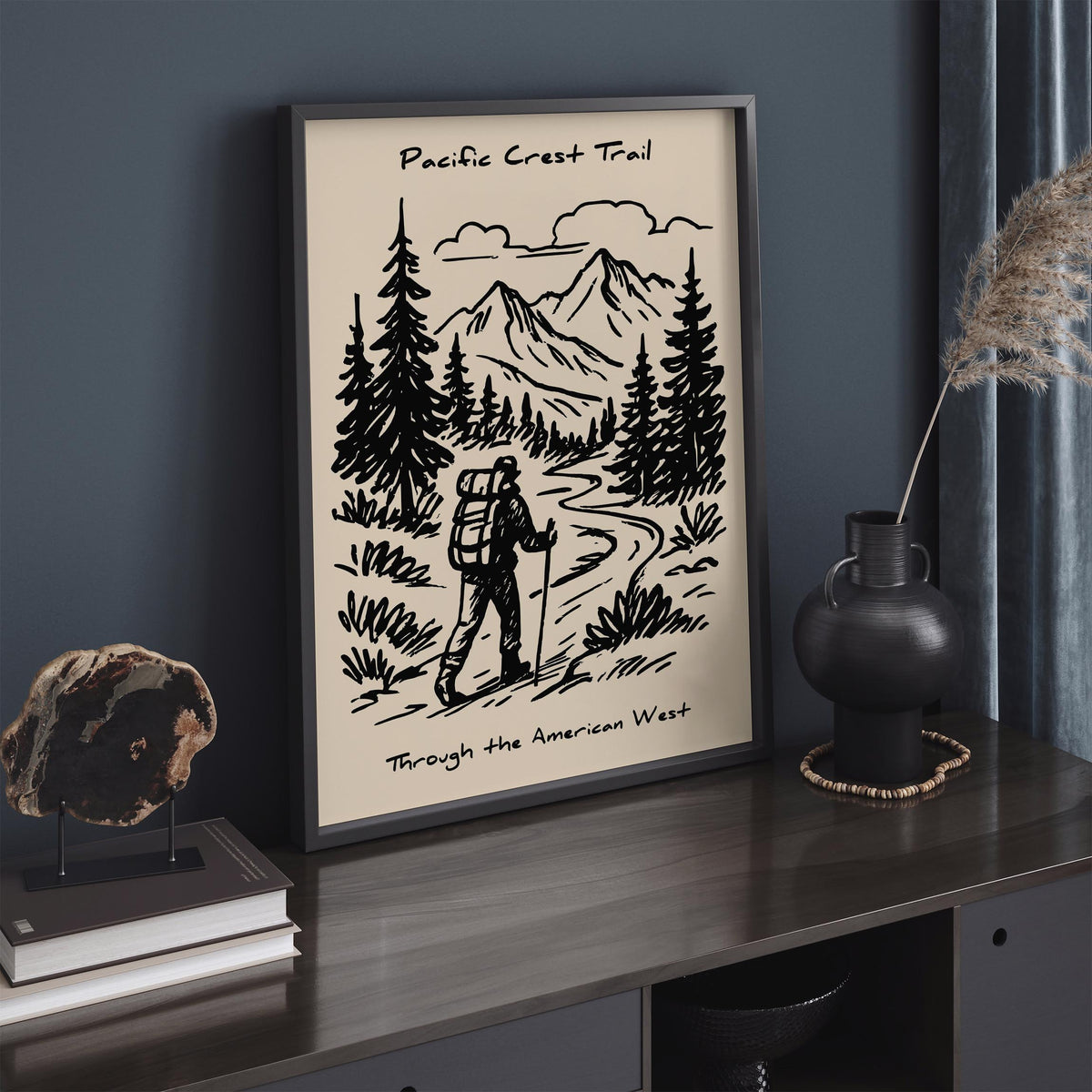 Pacific Crest Trail Poster