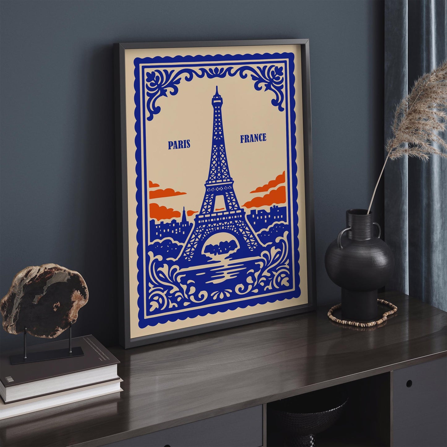 Paris France Eiffel Tower Poster