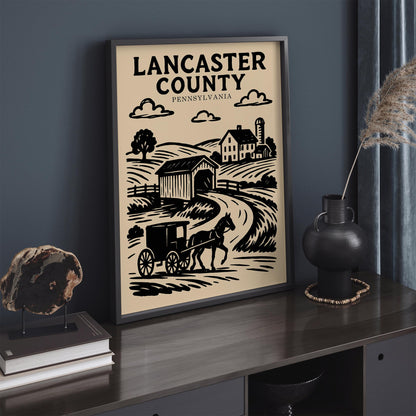 Lancaster California Poster