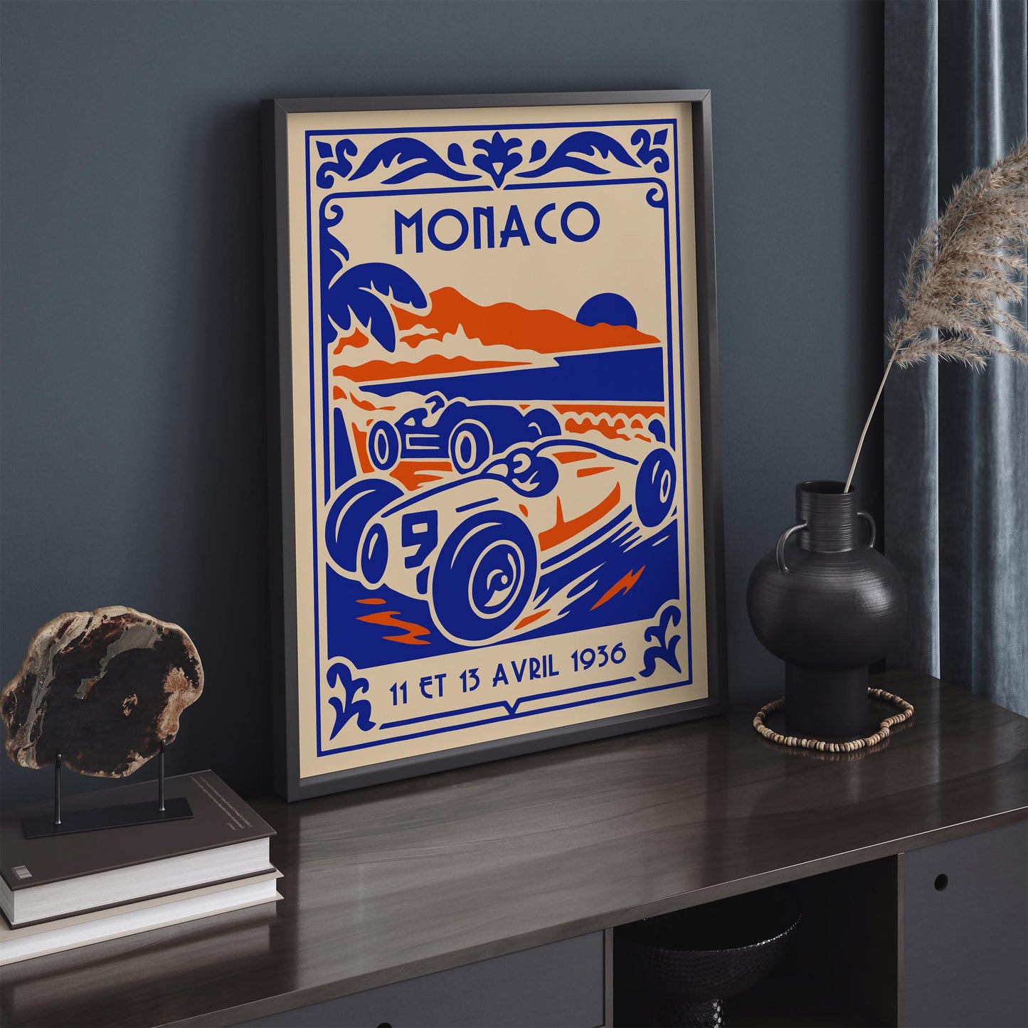 Grand Prix of Monaco 1936 Poster