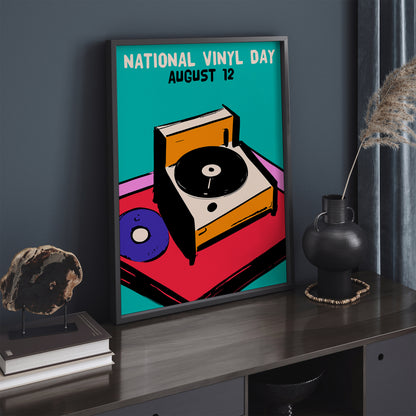 National Vinyl Day Art Poster