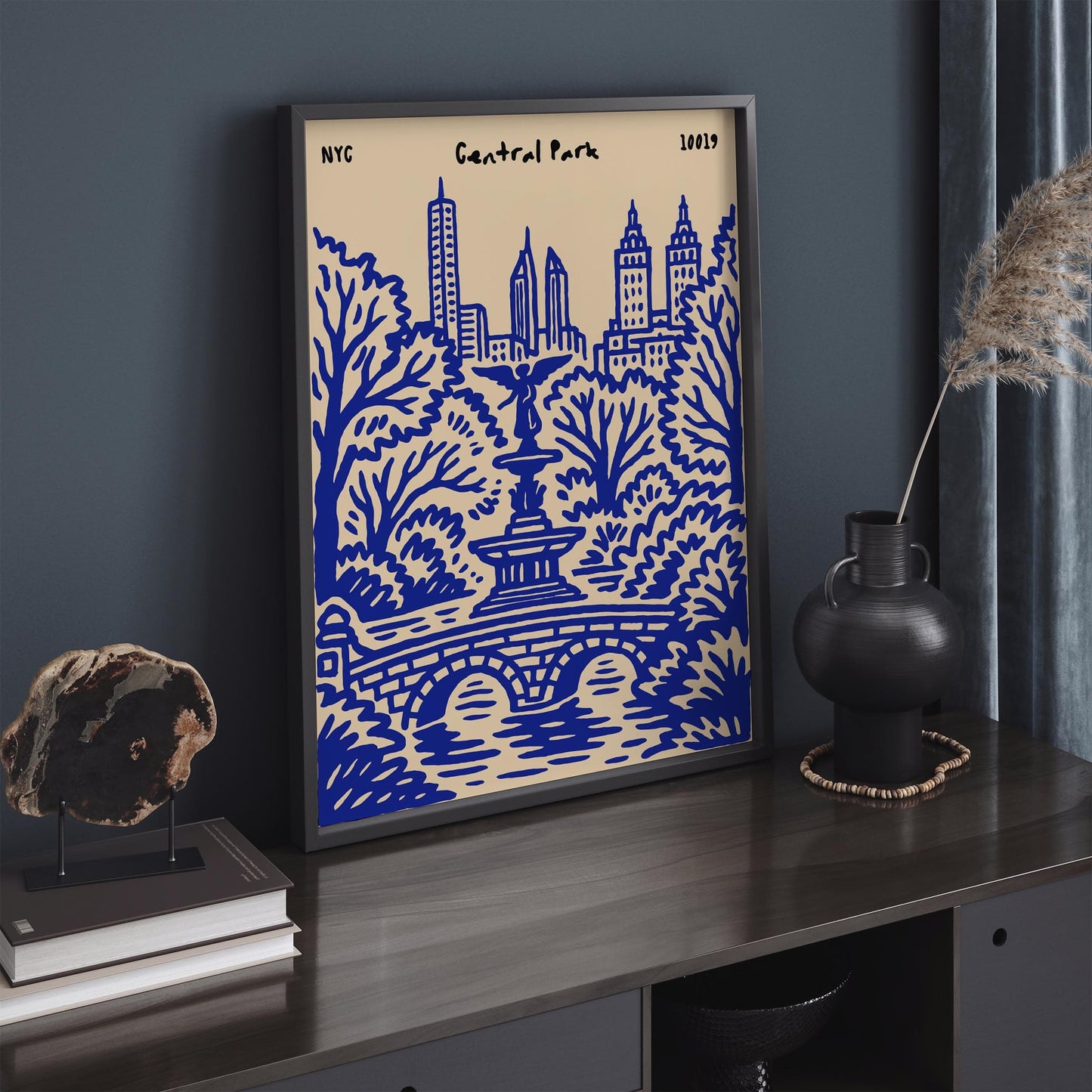 Central Park NYC Poster - New York City Wall Art Print