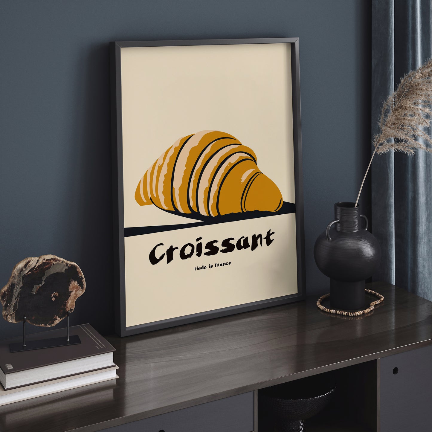 Croissant - Made in France - Kitchen Wall Art