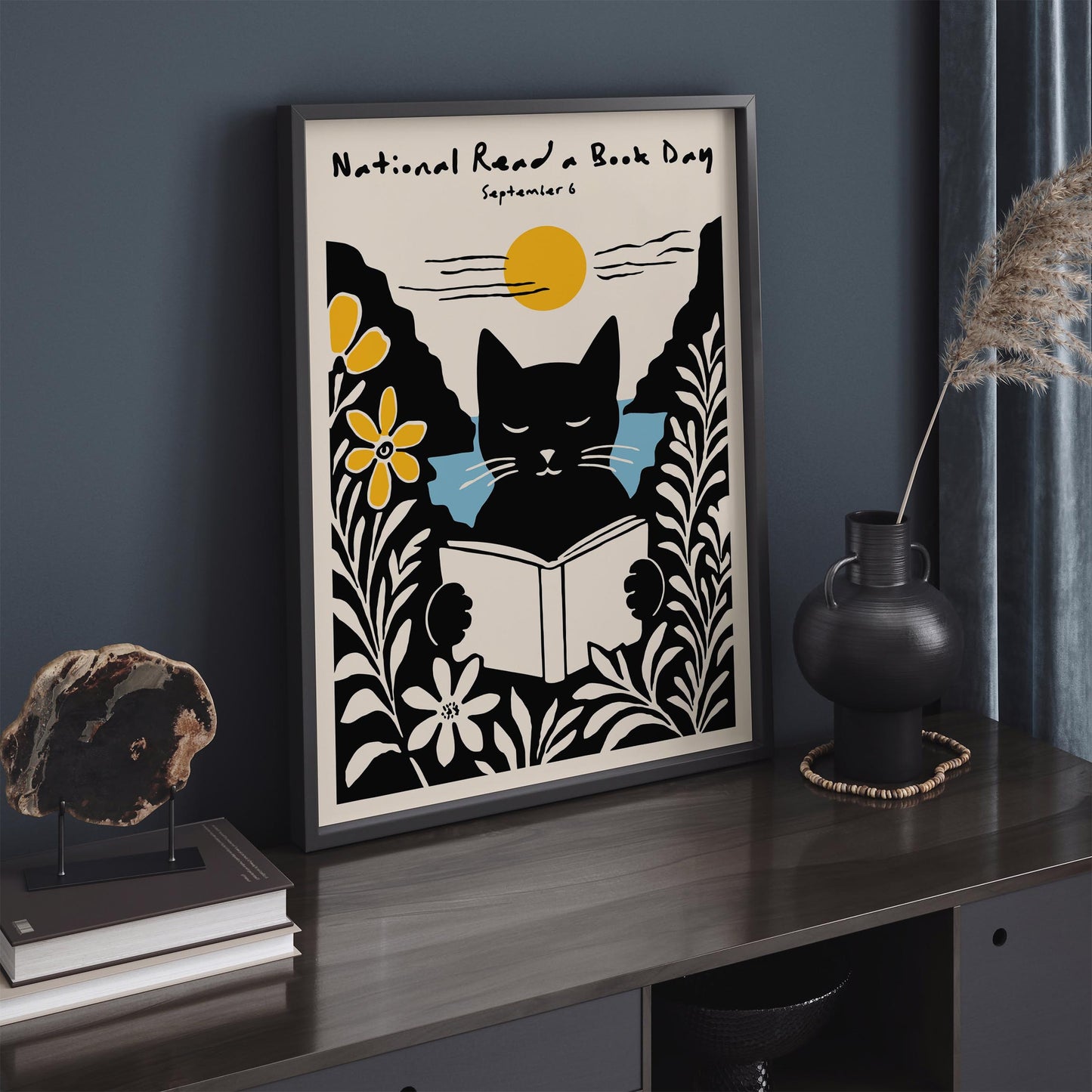 National Read a Book Day Poster